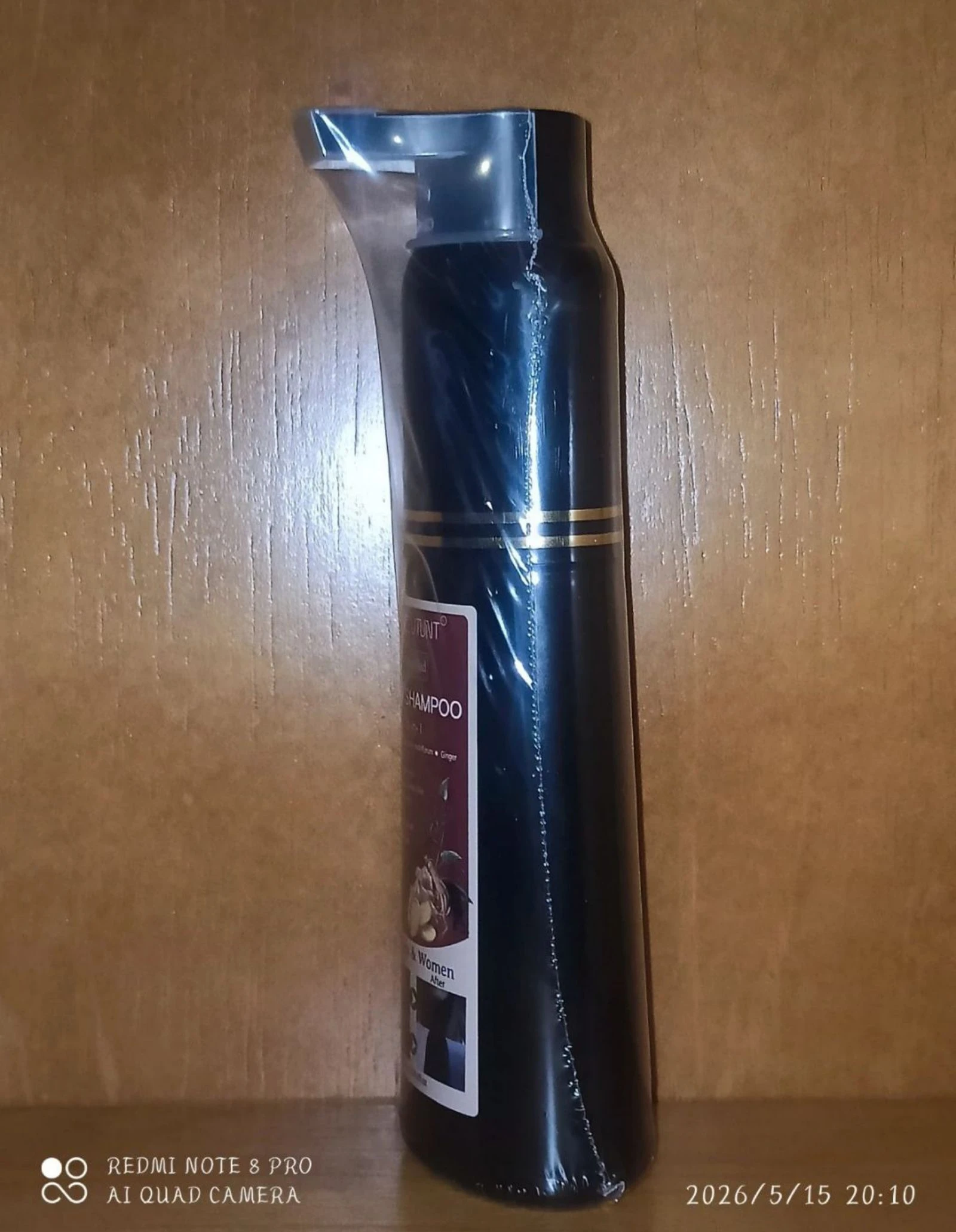 Shampoo 3-en-1 en tono Wine Red (Rojo Vino). – photo 5